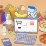 Online grocery shopping delivers groceries right to your door!